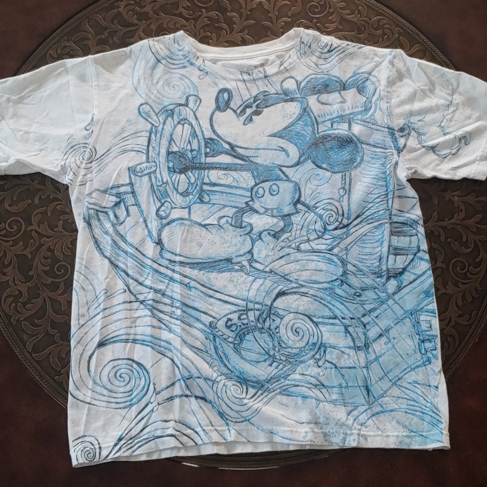 Disney steam boat Willie tee shirt